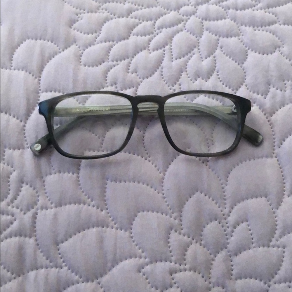Warby Parker Lenses- no magnification clear lens